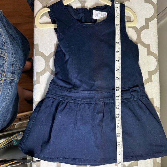 Children's Place Uniform Navy Blue Dresses Girls Sz 2T Sleeveless - Quantity 2 - Picture 5 of 7